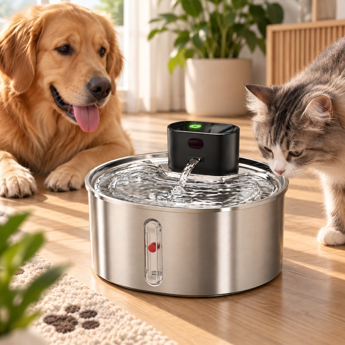 PawNova AquaFlow™ – Fontana d'Acqua Automatica per Cani e Gatti