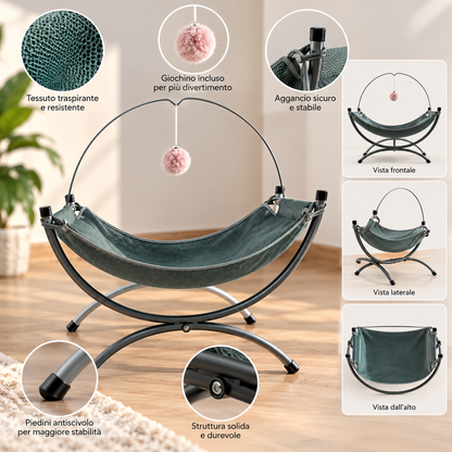 PAWNOVA CloudNest™ – Amaca Relax per Gatti
