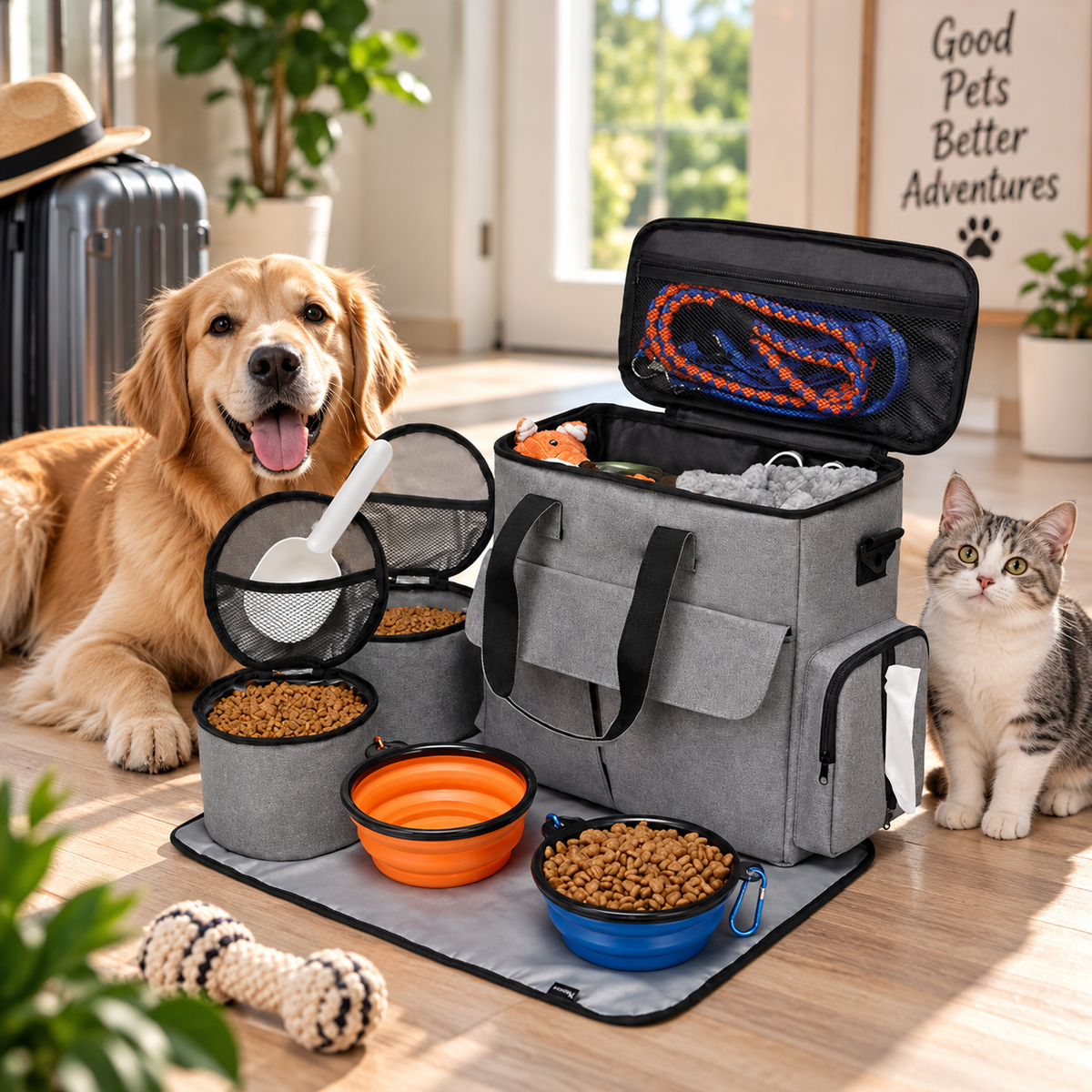PAWNOVA TravelPaws™ – Kit da Viaggio per Cani